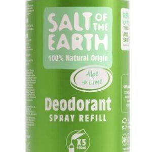 Prírodný kryštálový deodorant - Aloe a Limetka - náplň 500ml